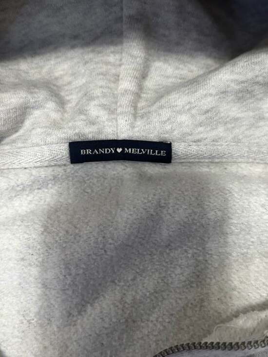 Brandy Melville Full Zip Hoodie - Picture 2 of 5